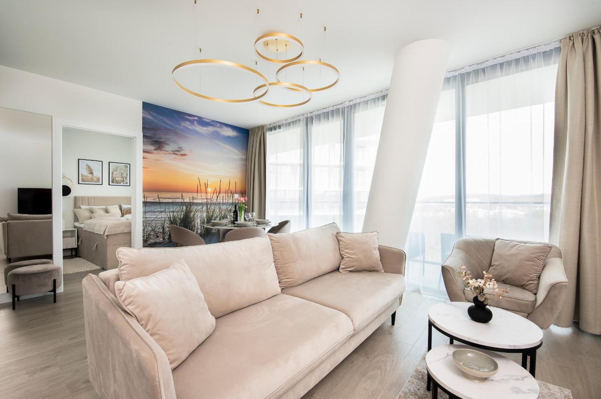 Wave Panorama 8Th Floor Sea View Apartment Miedzyzdroje Exterior photo